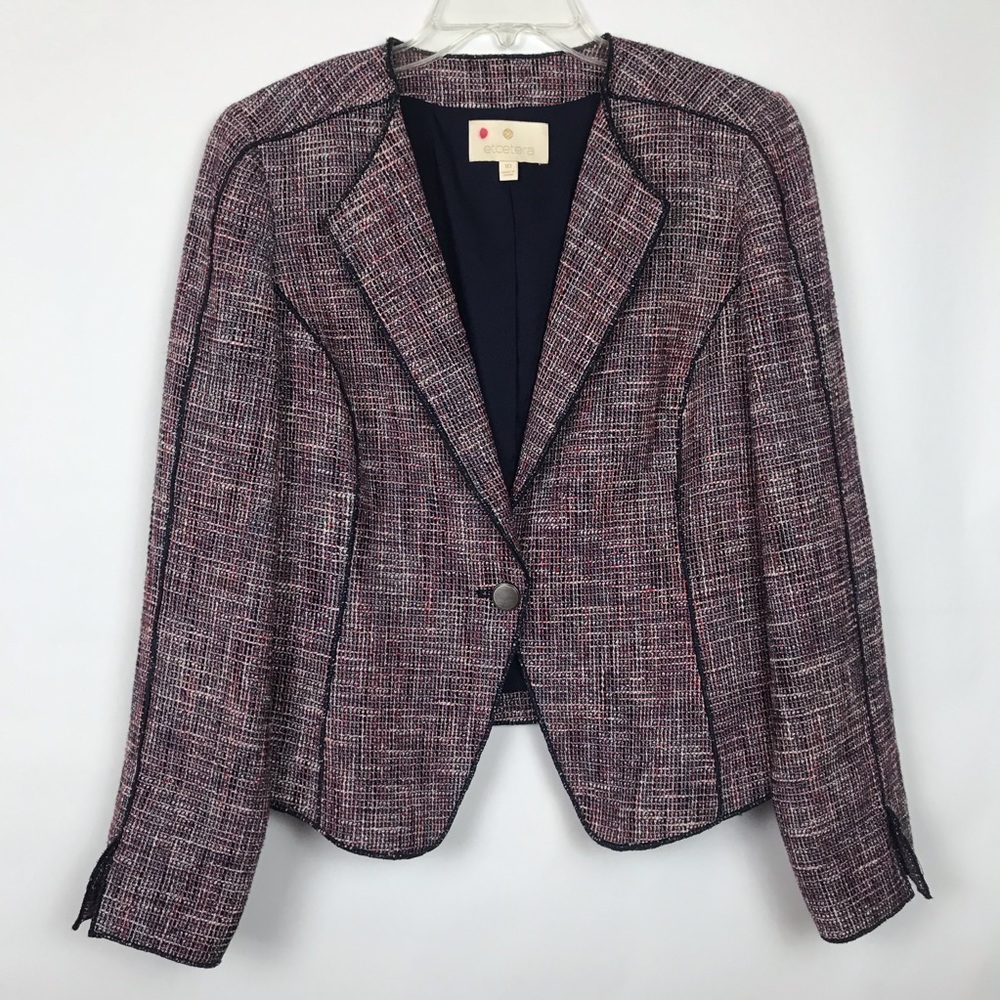 Etcetera tweed lady jacket